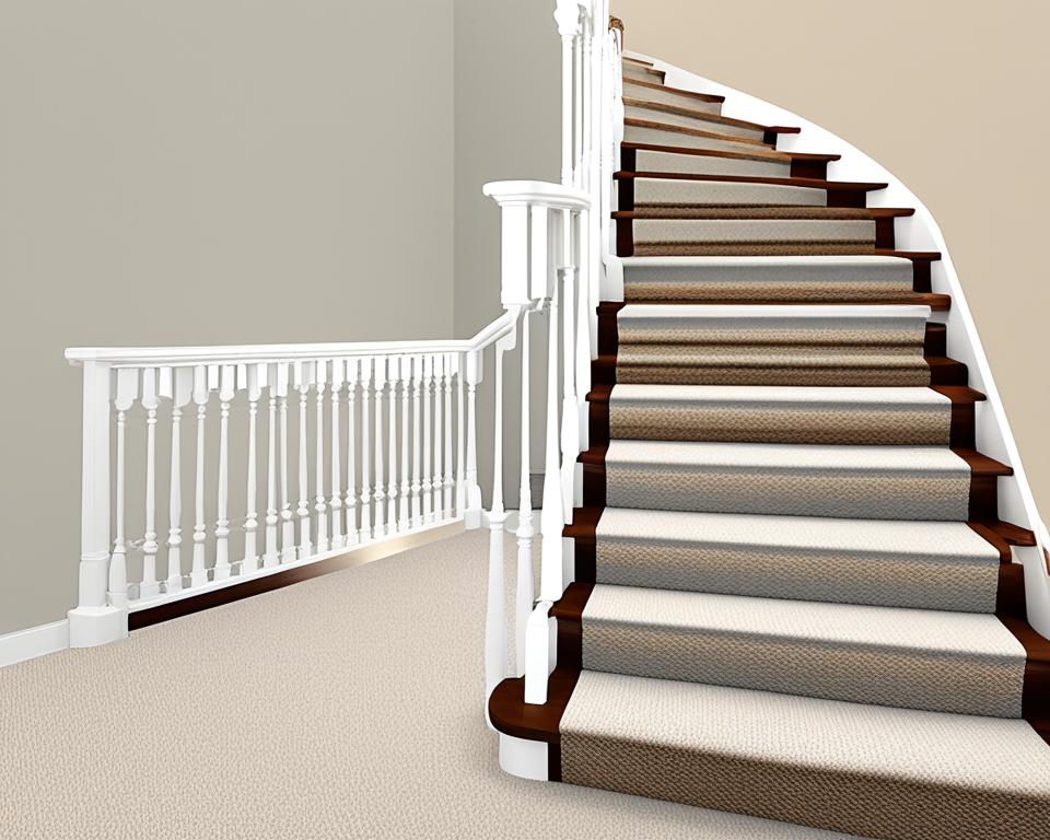 Carpet Sizing for Stairs Illustration