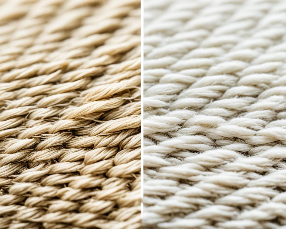 Natural vs. Synthetic Rug Fibers