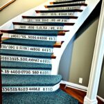 how much carpet for stairs