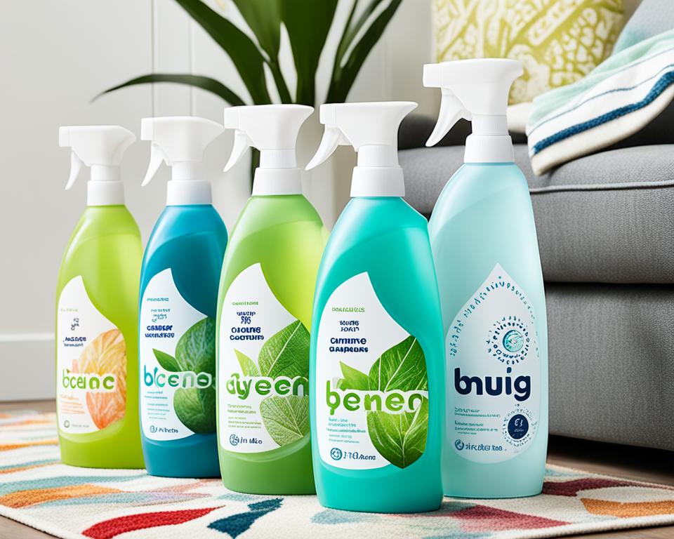 recommended detergents for rugs